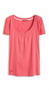 Shirt aus festerem Ripp-Jersey