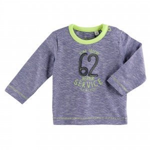 Shirt langarm 6668  blue depht