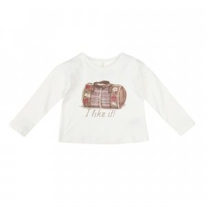 Shirt langarm  creme