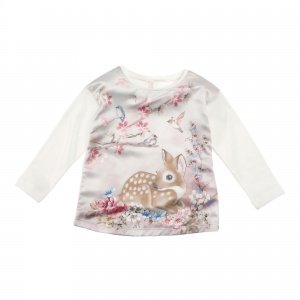 Shirt langarm  creme