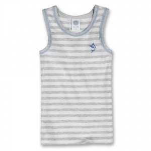 Shirt langarm hellgrau melange