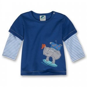 Shirt langarm nautical blue