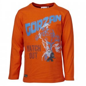 Shirt langarm orange