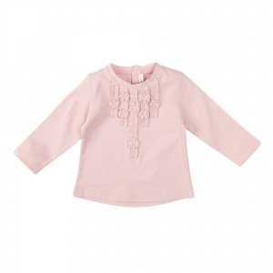 Shirt langarm  paste rosa