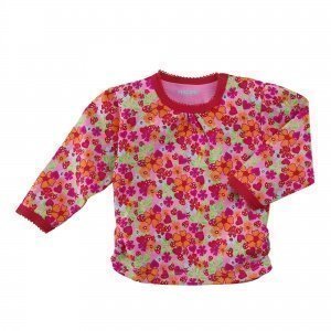 Shirt langarm pink blumen