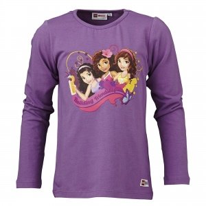 Shirt langarm purple