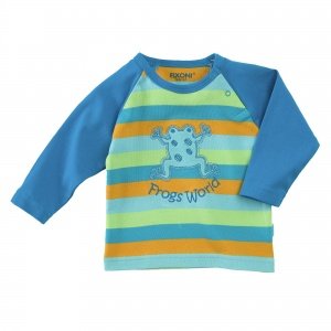 Shirt langarm türkis