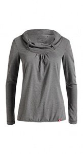 Shirt mit Schalkragen