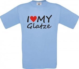 T-Shirt I Love My Glatze