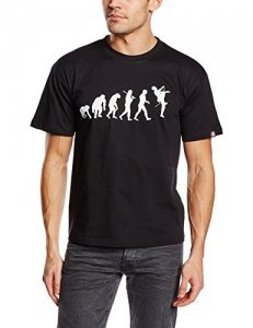 T-shirt Evolution Klettern