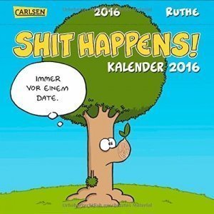Shit Happens Postkartenkalender