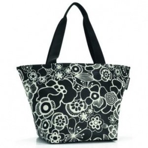 Shopper M fleur black ZS7013 von Reisent