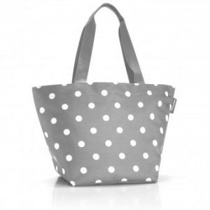 Shopper M grey dots