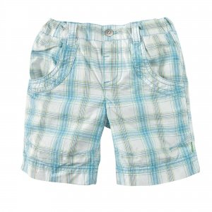Shorts karo türkis