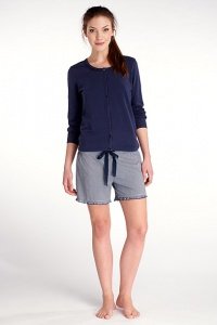 Shorts mit Vichy-Karo