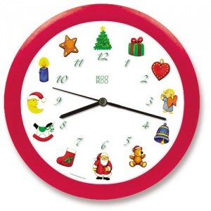 SILENT NIGHT Weihnachtsuhr