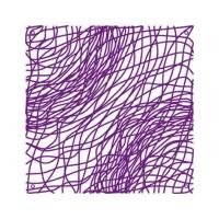 SILK  Raumteiler 20-er Set transp.violet