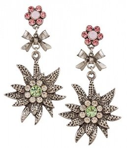 SIX "Oktoberfest" Ohrstecker mit Edelwei