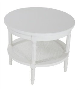 Side Table Imperial House round old whit