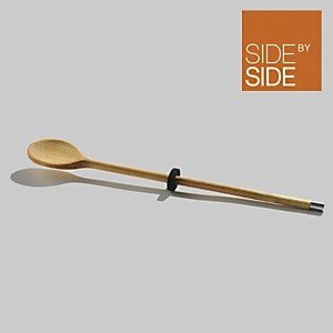 Side by Side Kipp-Kochlöffel aus Holz