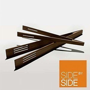 Side by Side Koch-Zange aus Nussbaum-Hol