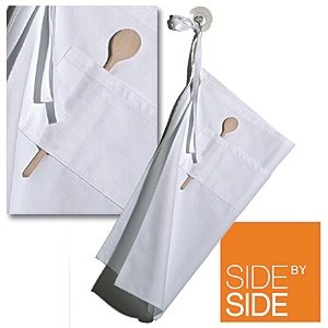 Side by Side Küchen-Schürze mit Holz-Löf