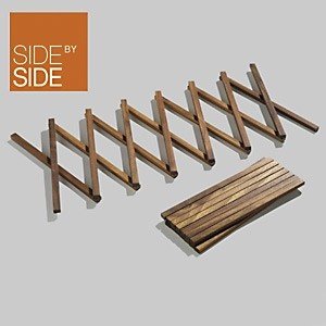 Side by Side ausziehbarer Untersetzer L 