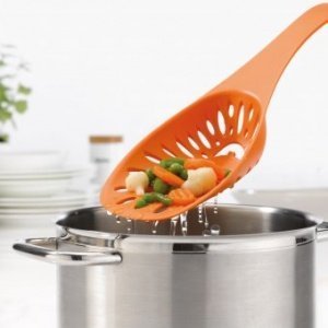 Sieblöffel Mirco solid orange