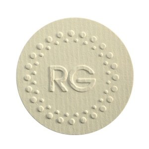 Siegeletiketten Alta rund creme