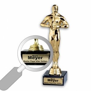 Siegerstatue zum Vatertag