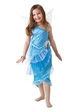 Silberhauch Kinder-Kostüm blau