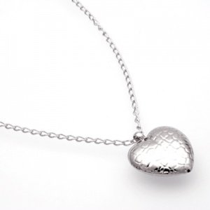 Silberkette Herz 5