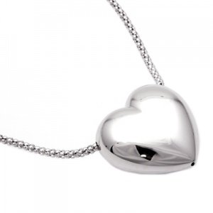 Silberkette Herz 6