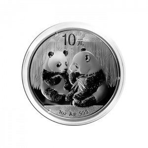 Silbermünze Silber Panda Bär
