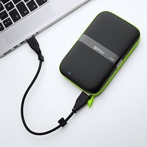 Silicon Power Armor A60 1 TB IPX4 stoßfest/wasserfest 2,5 USB 3.0 Military Grade Portable Hard Driv