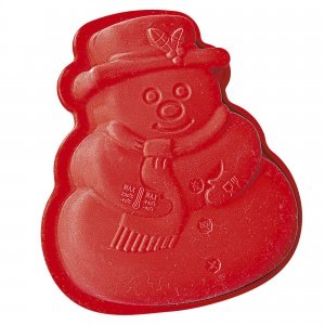 Silikonbackform "Schneemann"