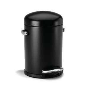 Simplehuman Abfalleimer 4,5L rund Retro 