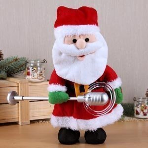 Singender RocknRoll Weihnachtsmann aus P
