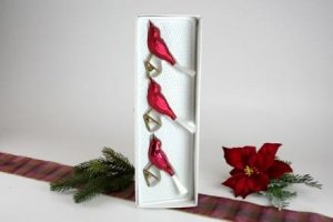 Singvögel mit Federschwanz 3tlg. ochsenb