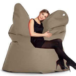 Sitting Bull Sitzsack THE BULL grau brau