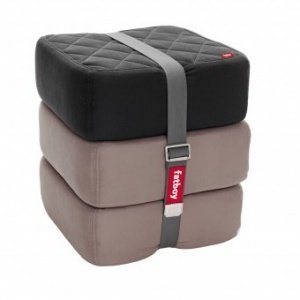 Sitzkissen 3er-Set Baboesjka black/taupe