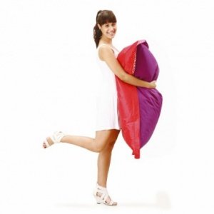 Sitzsack relax! H rot/violett