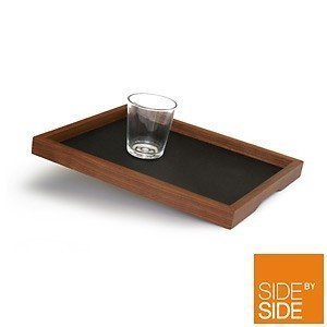 side by side Tablett ´Basic S´ aus Nußba