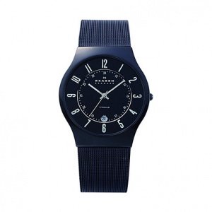 SKAGEN Herrenuhr Black Titan 233XLTMB