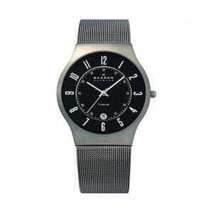 SKAGEN Herrenuhr Slimline 233XLTTB