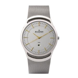 Skagen Herrenuhr STEEL SLIMLINE 597LGSC