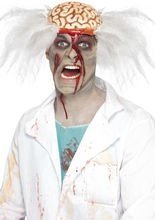 Skalpierter Wissenschaftler Perücke