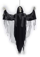 Skelett Geist mit Leuchtaugen und Sound 