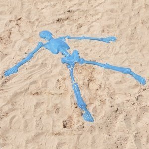 Skelett Sandspielform