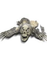Skelett mit Leuchtaugen Halloween-Deko w